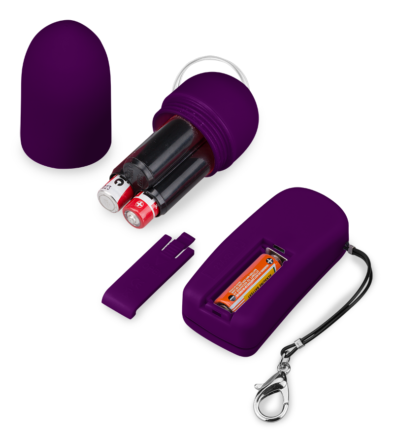 Vibroei mit Fernbedienung Brava - L