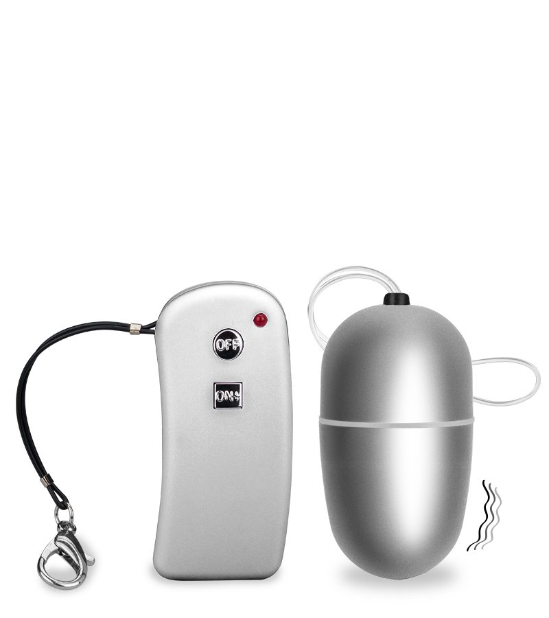 Vibroei mit Fernbedienung Brava - M