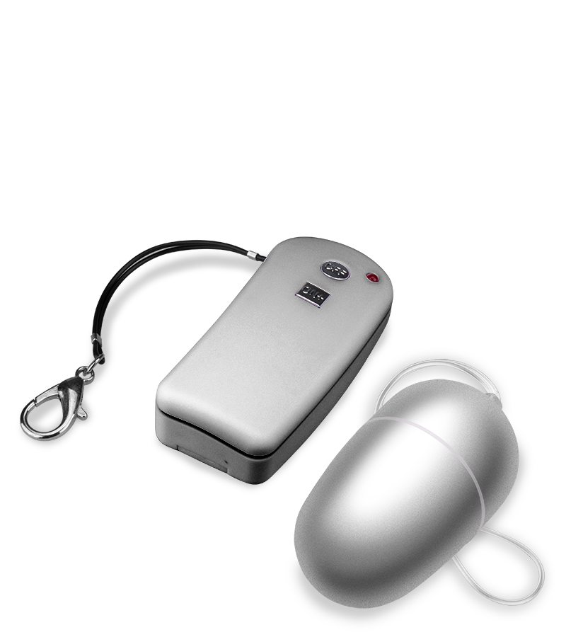 Vibroei mit Fernbedienung Brava - M