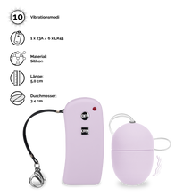 Laden Sie das Bild in den Galerie-Viewer, Vibroei mit Fernbedienung Brava - S