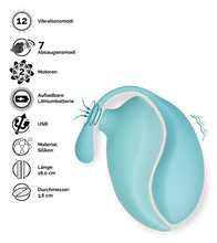 Laden Sie das Bild in den Galerie-Viewer, Vibroei mit Klitorissauger als Fernbedienung Namasté