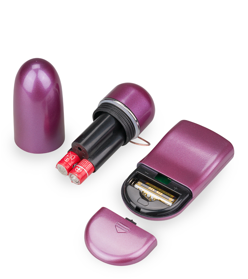 Vibroei mit LCD-Fernbedienung