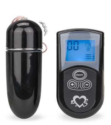 Vibroei mit LCD-Fernbedienung