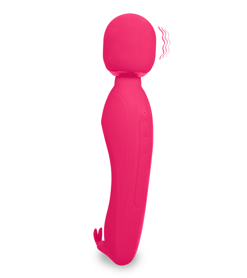 Wand Massager mit Rabbit Nirvana