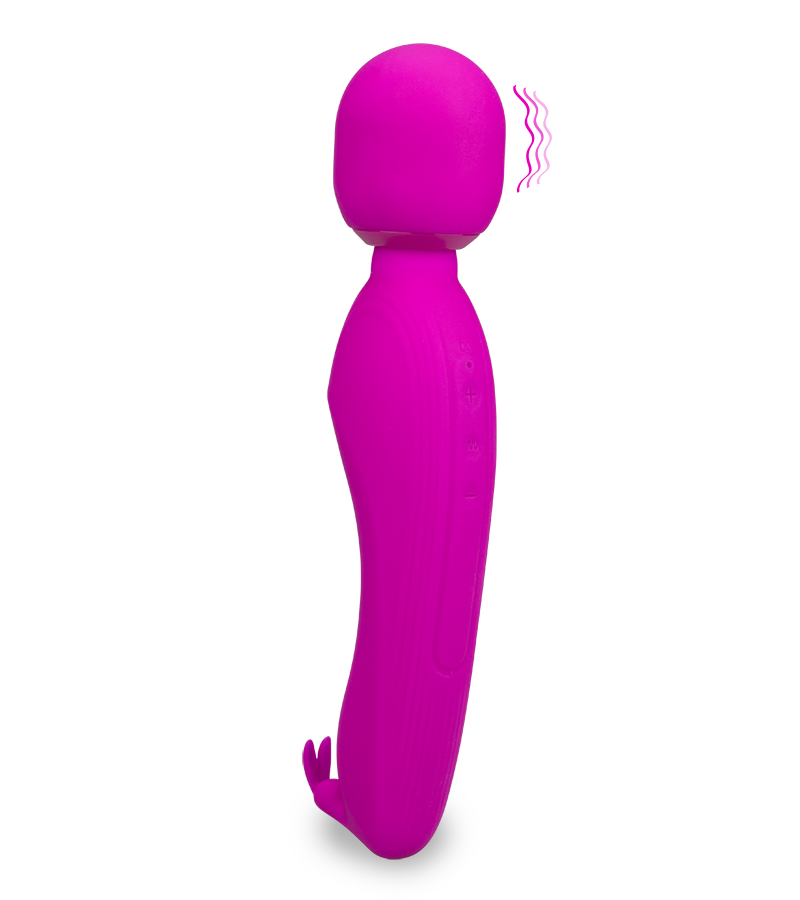 Wand Massager mit Rabbit Nirvana