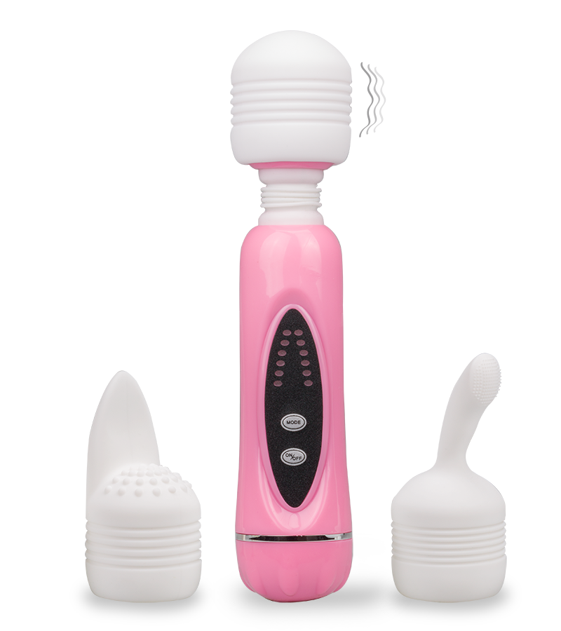 Wand Vibrator Magic Massager mit 3 Aufsätzen