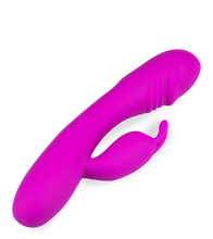 Laden Sie das Bild in den Galerie-Viewer, Wiederaufladbarer Rabbit-Vibrator Dual Spot