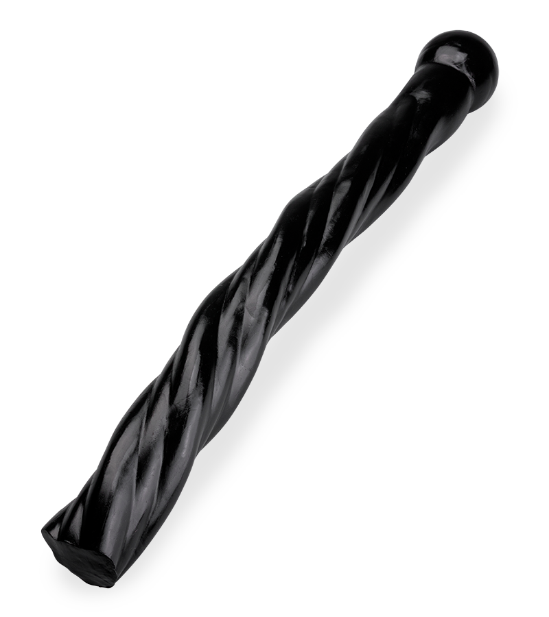 XXL-Analplug mit verdrilltem Schaft Flib